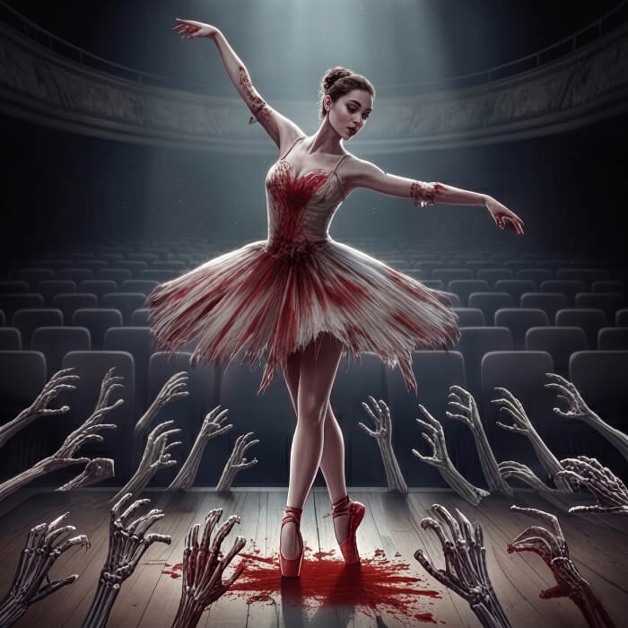 Dress Rehearsal - Psychological Paranormal Mystery Story Cover Art